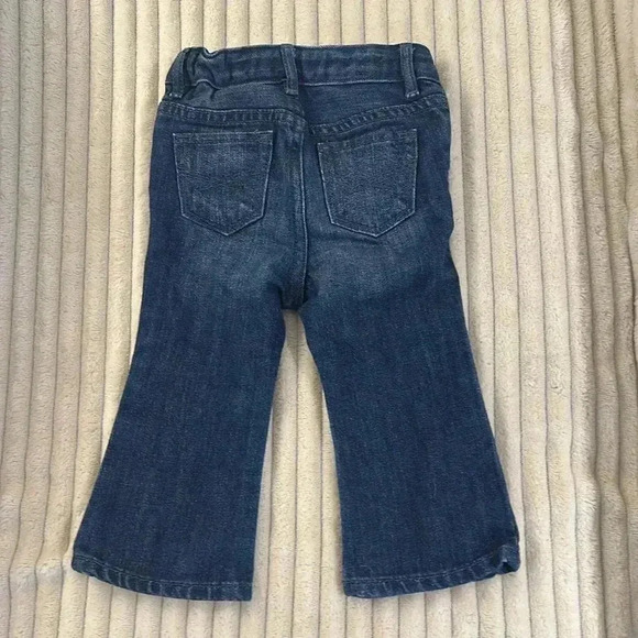 GAP - LIKE NEW - Infant/Baby straight cut denim jeans. Size 6-12 months - Picture 3 of 4